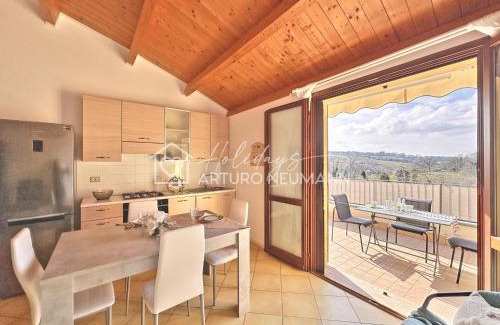 Sirolo Apartment | 227 - Appartamento bilocale al 2 piano con ascensore, in residence con PISCINA , aria condizionata e GARAGE - SPIAGGIA gratis al WHITE BEACH CLUB dal 23 Agosto esclusi Sab-Dom