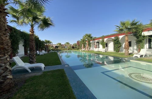Sidi Abdallah Ghiat Villa | 23 suites private villa with a huge pool and a party space