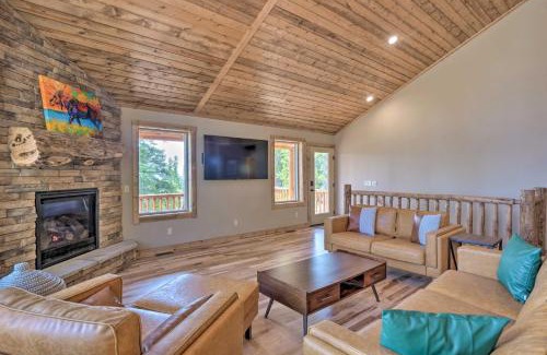 Valley of the Sun House | 23STR-00068 Fairplay Cabin with Deck 7 Mi to Dwtn