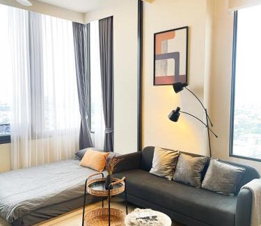 Phra Khanong Apartment | 2417 BTS On Nut Siamese87 Two Bedroom LOFT