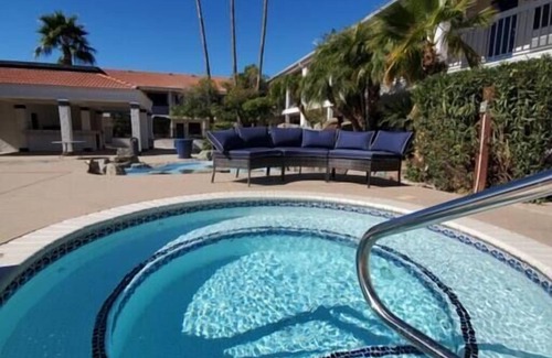 Mesa Apartment | 245 Lovely Mesa Studio with King - Hot Tub & Pool