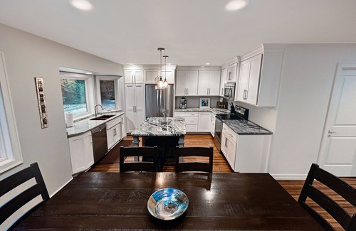 Baileys Harbor House | 250' RELAXING WATERFRONT SPACIOUS REMODEL & WALKING TO SAND BEACH NEW FIREPLACE