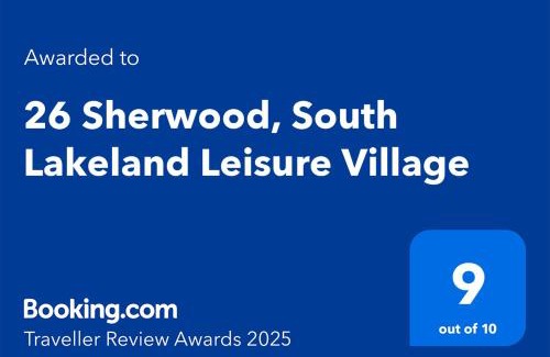 South Lakeland Leisure Village House | 26 Sherwood, South Lakeland Leisure Village