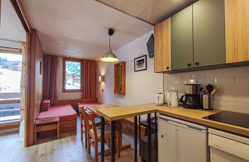 Les Avanchers-Valmorel Apartment | 27m² studio with balcony, pets allowed, near lifts