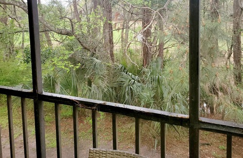 Charleston Condo | 2bd 1 bath unit and you can see the golf course
