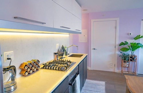 Chinatown Condo | 2BD Downtown Vancouver Condo with Free Parking+AC