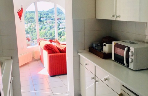 Benissa Coast Apartment | 2bed 2bath apartment with private pool and sea views enjoys all day sunshine!