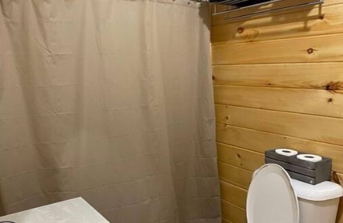 Lejunior Cabin | 2BR 1 Bath cabin w/full kitchen, hot tub, and living room.