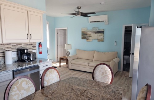 Broadkill Beach Condo | 2BR condo, 2nd floor.nFREE kayaks and bikes. Hot Tub and Sauna - extra fee.