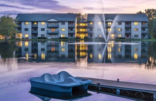 Wisconsin Dells Condo | 2br Deluxe Condo in Wilderness Setting!