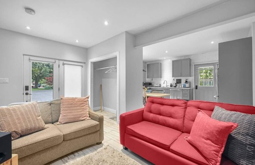 Cobourg Cabin | 2BR Downtown Retreat: Mins to Beach, BBQ & Firepit