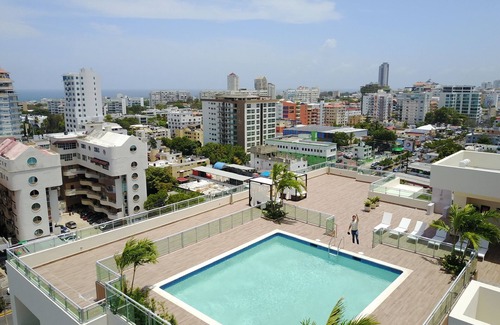 La Julia Apartment | 2BR Downtown Santo Domingo with Gym & Pool 5F