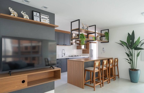 Morretes Apartment | 2BR Seaview apt Near Itapema Beach Sem501