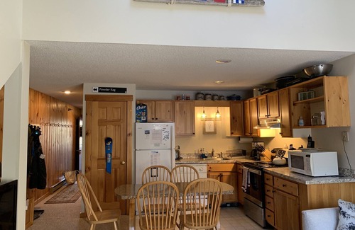 Carrabassett Valley Condo | 2BR Ski in/ski out Snowbrook condo.
