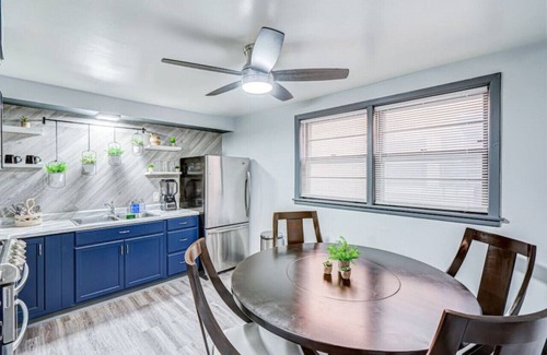 Elmwood Park Apartment | 2BR Sleeps 7 King Bed Prime Location