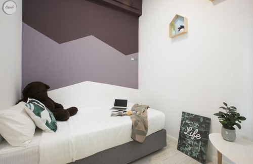 Kampung Sembulan Baru Apartment | 2BR Suite Cozy Nature Inspired Loft opposite Imago Mall B2-10B