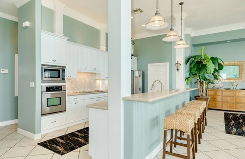 Indian Beach House | 2nd row Gulf Views, Open Floor Plan, 2 Decks & Dog Friendly in Indian Beach