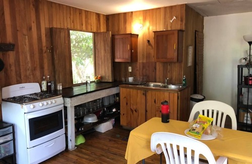 Billy White House | 2nd story. Secluded. deck. 90 acres. Bus at gate. Coconuts. Birds. Grill. Hike