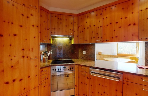 Pontresina Apartment | 3 ½ Room flat for 4 persons (children 6 years and older welcome), on the ground