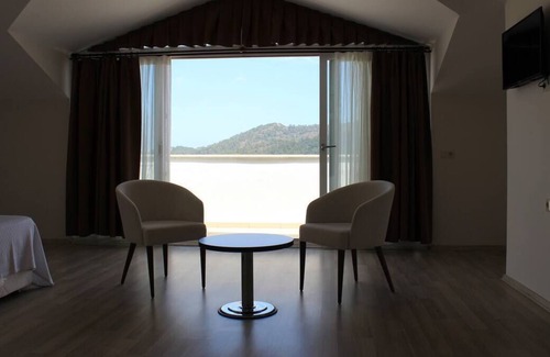 Kemer Condo | 3+1 Panoramic Duplex Apartment with Pool and Mountain Views