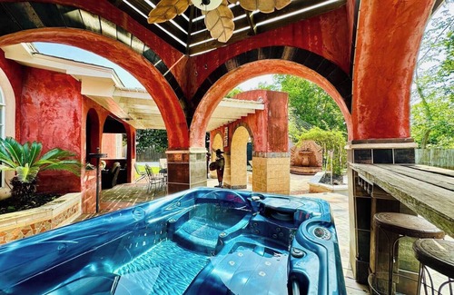 Somerville Villa | 3,100sqft Spanish-Style Villa near Aggieland, Somerville, Blue Bell and Houston!