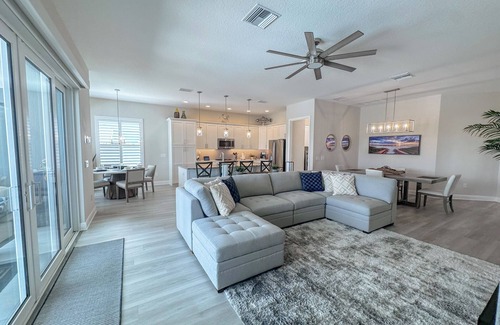 Okahumpka House | 3/2 Premier POOL Home w/GOLF CART in The Village of Lake Denham