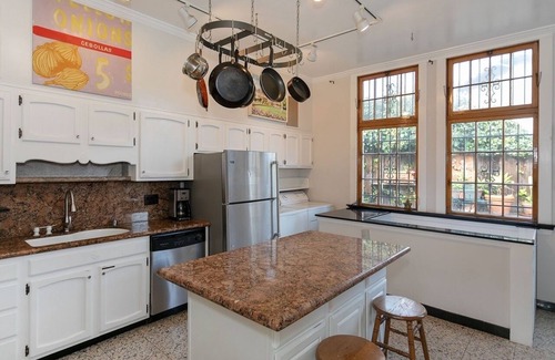 Lakeshore House | 3,200 sf in best area. Towering Palm Trees Outside. Gorgeous Original Art Inside