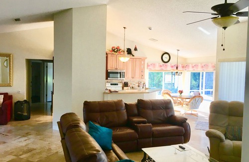 Spring Hill House | 3 Bed ~ 2 Bath~ Pool ~ Wifi ~ Pets Welcome ~Optional Heated Pool ~SS Barbecue
