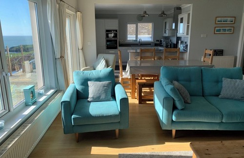 Gwbert House | 3-bed holiday cottage with spectacular sea views