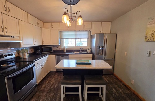 Detroit Lakes House | 3 Bed Lake Home, Beach Vibes, Located on DL Strip!