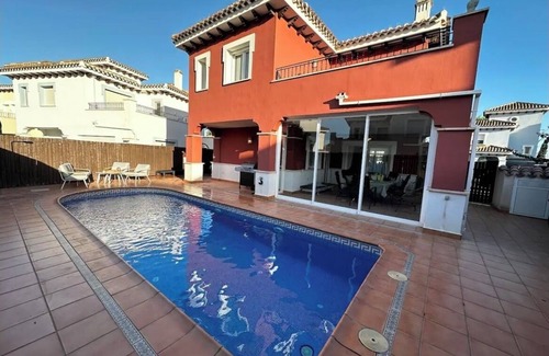 Torre-Pacheco Villa | 3 Bed Villa/Mar Menor Golf/Heated Pool/Terrace