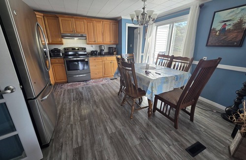 Arnold's Cove House | 3 bed with fenced yard, fire pit, swings, 30 min from Clarenville