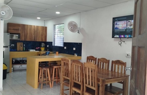 Playa San Diego House | 3-bedroom house in charming La Libertad private beach house with WiFi, AC