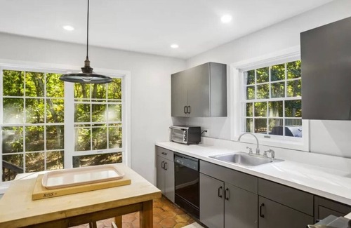 Amagansett North House | 3 Bedroom 3 Bath House on 2 private acres in Amagansett. Pool, Hot Tub, Firepit