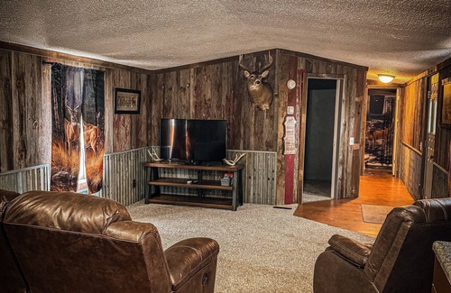 Angola Cabin | 3-bedroom cabin located in Steuben County home of 101 lakes!