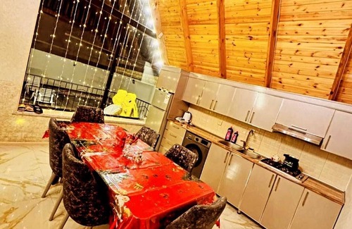 Gabala Ski Chalet | 3-bedroom chalet in welcoming Gabala with AC, WiFi. Enjoy a cozy stay