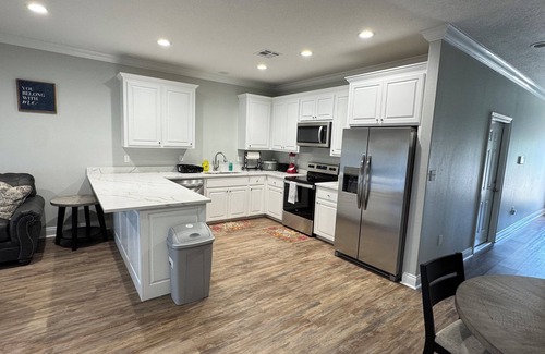 DeRidder Condo | 3-bedroom condo in delightful DeRidder, Fully Furnished-WiFi-AC. Enjoy your stay