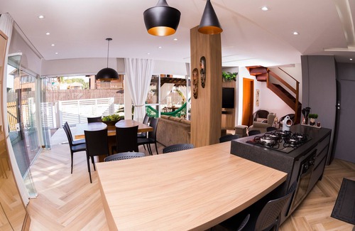 Guarda do Embau House | 3 bedroom house very comfortable in Guarda do Embaú - 1 suite