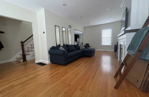 South Boston House | 3-bedroom house w/fenced patio, gas fireplace & central air in South Boston