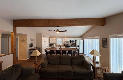 Iron River House | 3-bedroom lake house on Iron Lake near Iron River, MI