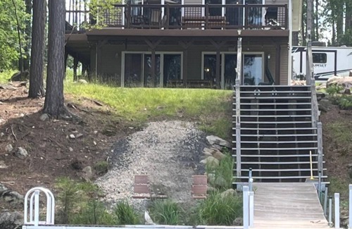 Iron River House | 3-bedroom lake house on Iron Lake near Iron River, MI