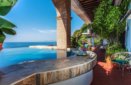 Conchas Chinas Villa | 3 Bedroom Luxury Villa, 180 degree Ocean View, Private Heated Pool