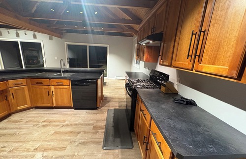 Northville Ski Chalet | 3 bedroom mountain &river view Sacandaga River, 4 min. to Great Sacandaga Lake