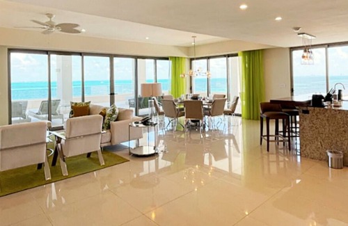 Punta Sam Resort | 3 Bedroom Oceanfront Condo with Jacuzzi
