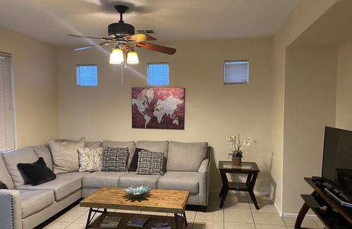 Rhodes Ranch House | 3 bedroom (queen size beds), 2.5 bathroom with easy highway access to all your favorite places!