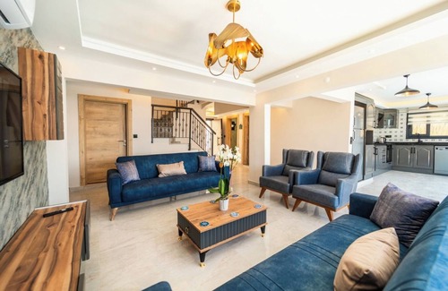 Faralya Villa | 3 bedroom villa with sea view and jacuzzi in Fethiye/Faralya location,Sea Renity