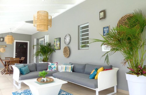 Marigot Villa | 3 bedrooms villa at Marigot 150 m away from the beach with private pool enclosed garden and wifi