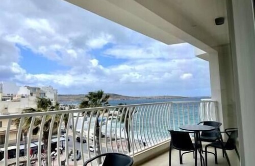 Qawra Apartment | 3 BR Bugibba Seafront LUX Apartments