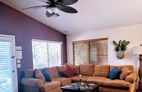 Maricopa House | 3 Br + Den 2000 Sq Ft Bungalow ***Heated Pool With A Slide***