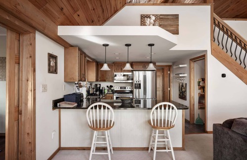 The Woods Ski Chalet | 3 Fireplaces, Hot Tub, Fire Pit, Deck, Pool Access